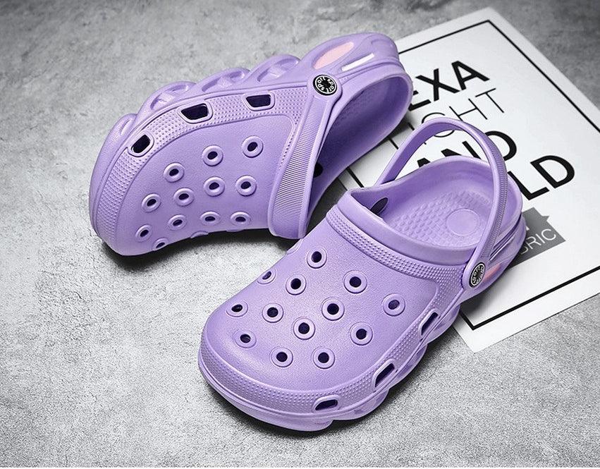Outdoor Sandals Soft Sole Beach Shoes Mens And Womens The Same Style Suitable For Summer Platform Slippers Men Sports Sandals Men Outdoor Indoor Slippers Lightweight Sandals