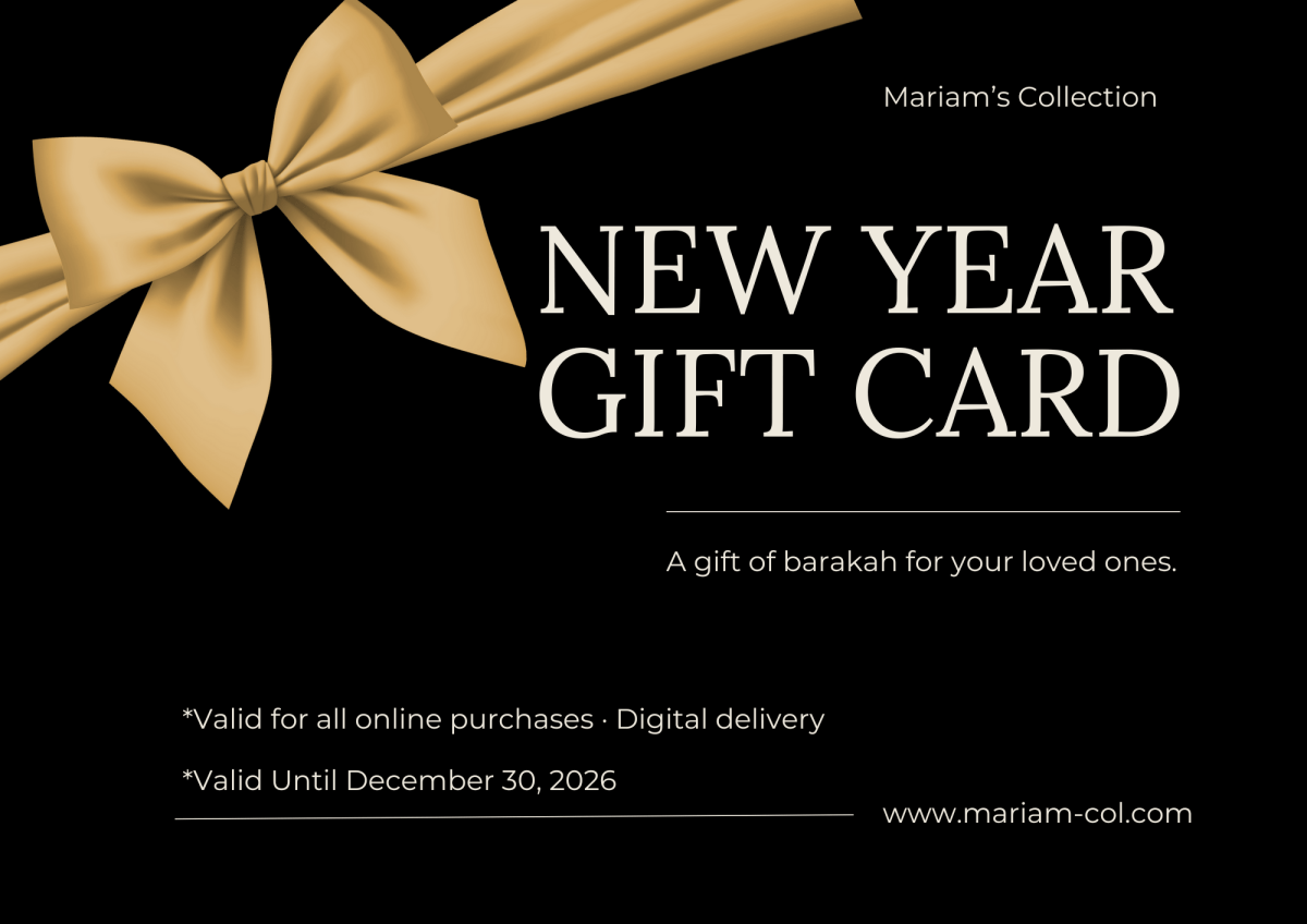 New Year Gift Card Mariam's Collection