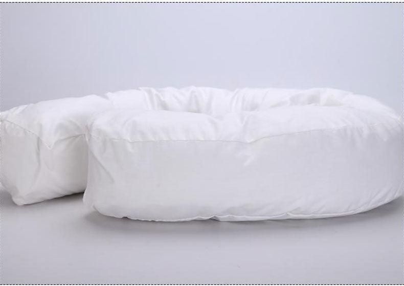Newest U-Shaped Pillow Plus Side Sleeper Pillow U-Shaped Pillow Waist Support Pillows Hold Neck Spine Protection Sleep Buddy Pillow for Sleeping Full Body Pillow Sleeper Pillow and Body Pillow Pregnancy Pillow with Contoured Support for Neck Back Hip