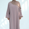 Nida Fabric Nursing Abaya(MA387)