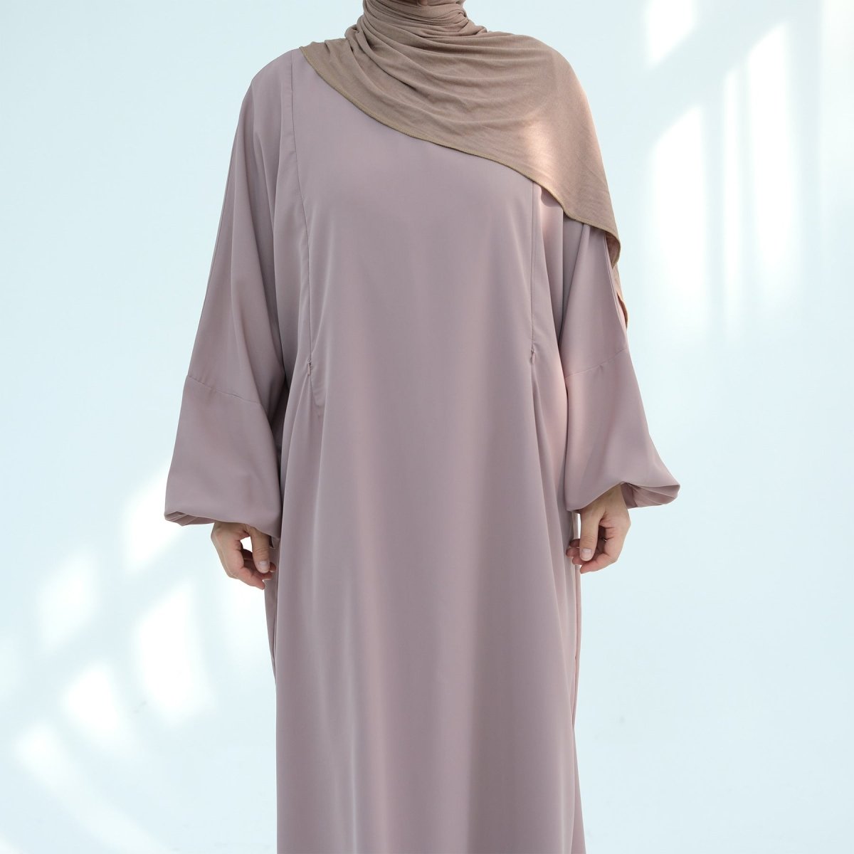 Nida Fabric Nursing Abaya(MA387)