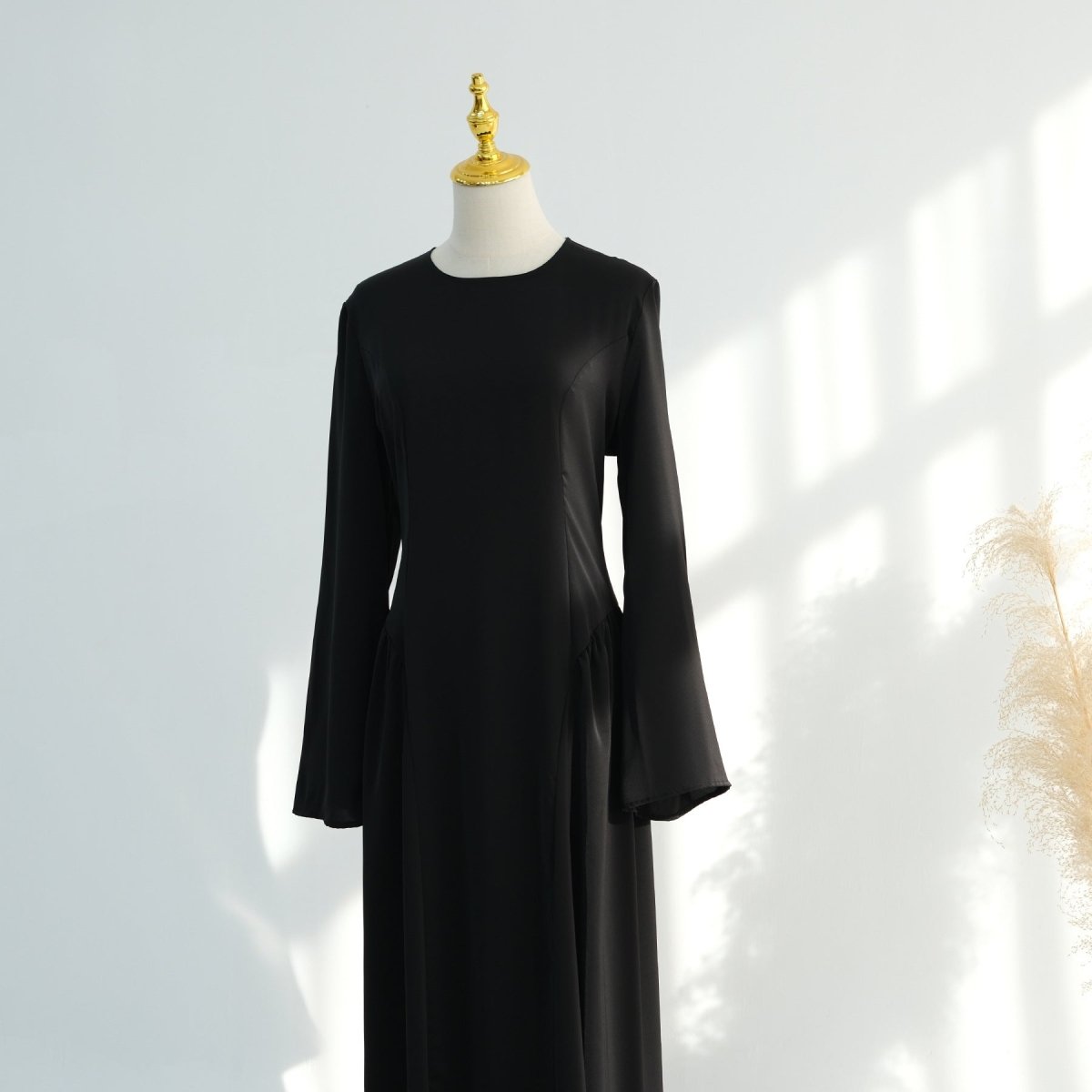 Nida Flared Maxi Dress(MS435)