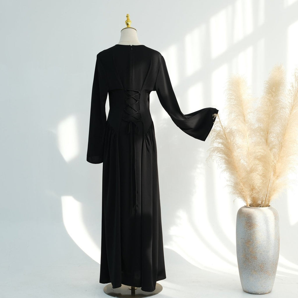 Nida Flared Maxi Dress(MS435)