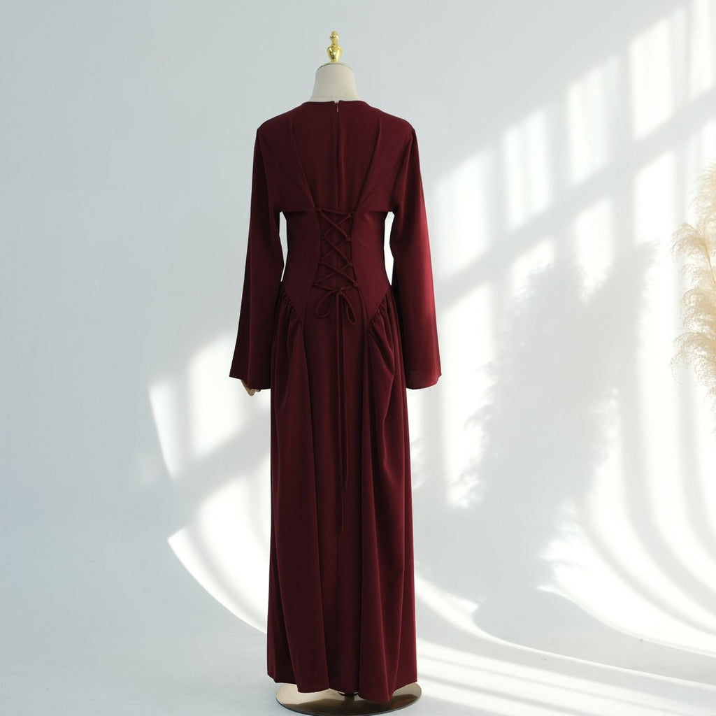 Nida Flared Maxi Dress(MS435)