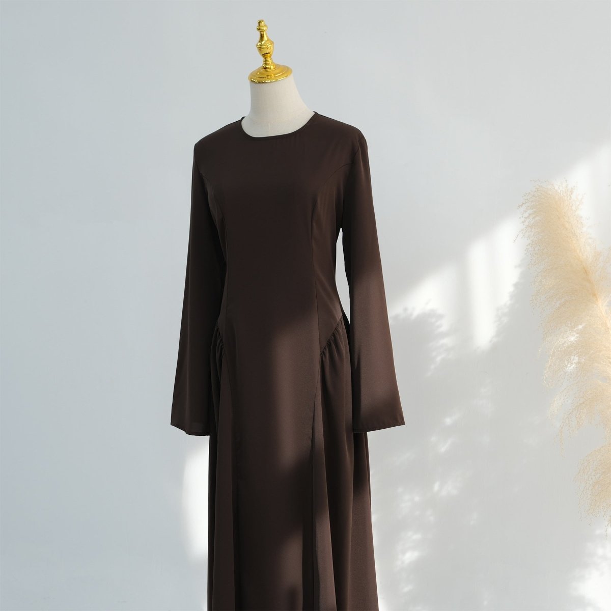 Nida Flared Maxi Dress(MS435)