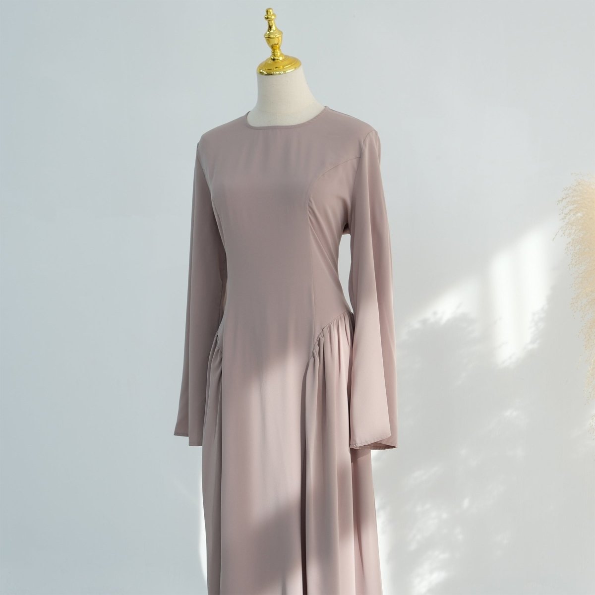 Nida Flared Maxi Dress(MS435)