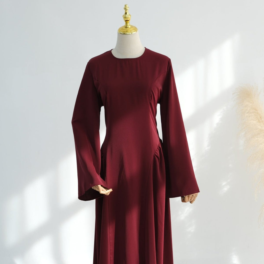 Nida Flared Maxi Dress(MS435)