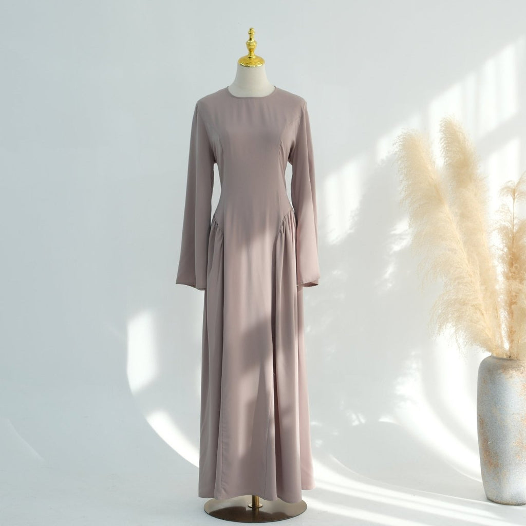 Nida Flared Maxi Dress(MS435)