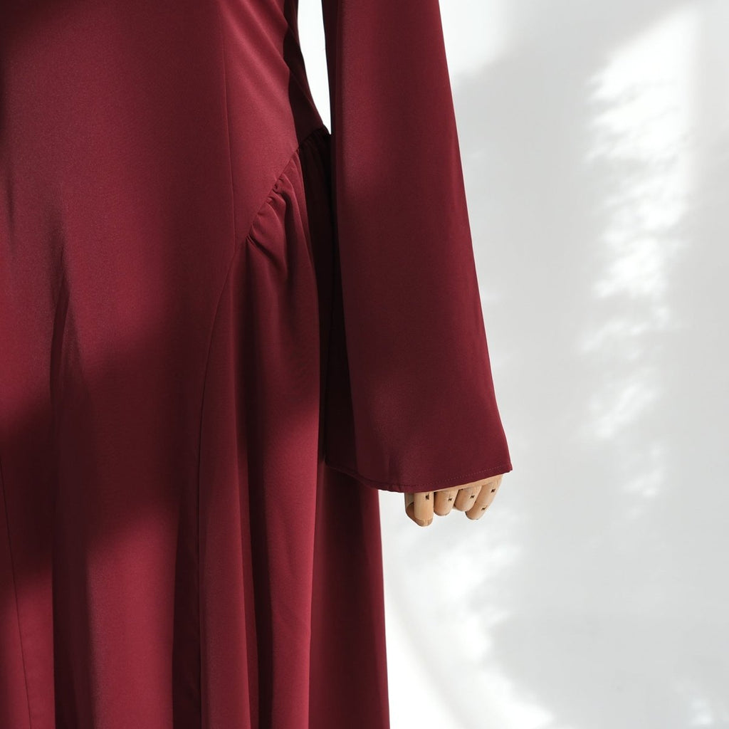 Nida Flared Maxi Dress(MS435)