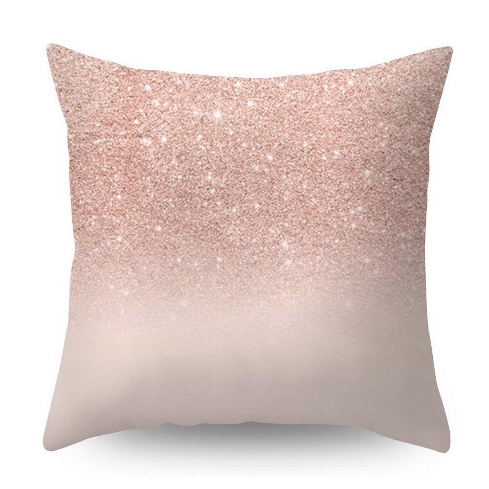 Nordic Style Pillow Covers Plant Letter Flower Geometric Sofa Cushion cover Headrest Pink Party Decorations Gift For Kids Geometric Decorative Throw Pillow Covers Square Cotton Cushion Covers Outdoor Sofa Home Pillow Covers