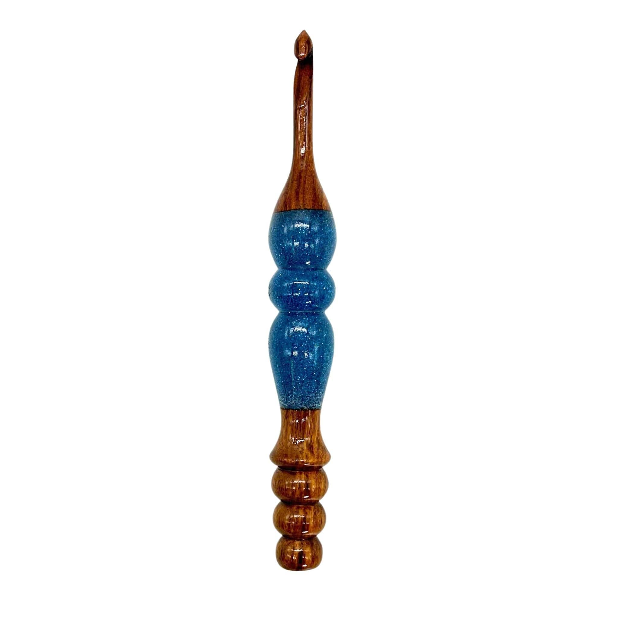 Sparkle Rosewood Crochet Hook