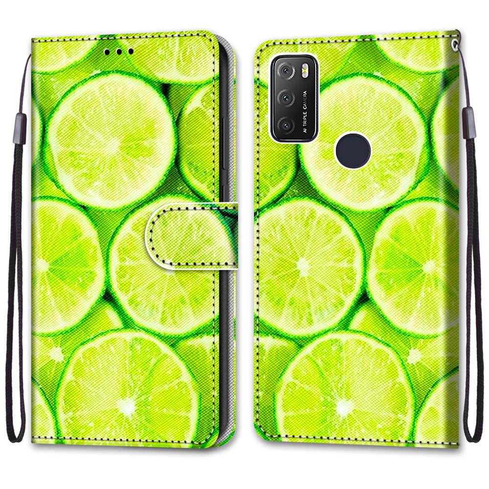 Painted Leather Flip Phone Case For Xiaomi Redmi 8 9 9A 9C 9T Redmi 10 Lion Cat Butterfly Wallet Card Holder Stand Book Cover Colorful PU Leather Wallet Flip Cover Shockproof Card Slots Holder Side Pocket Magnetic Closure Stylish Case