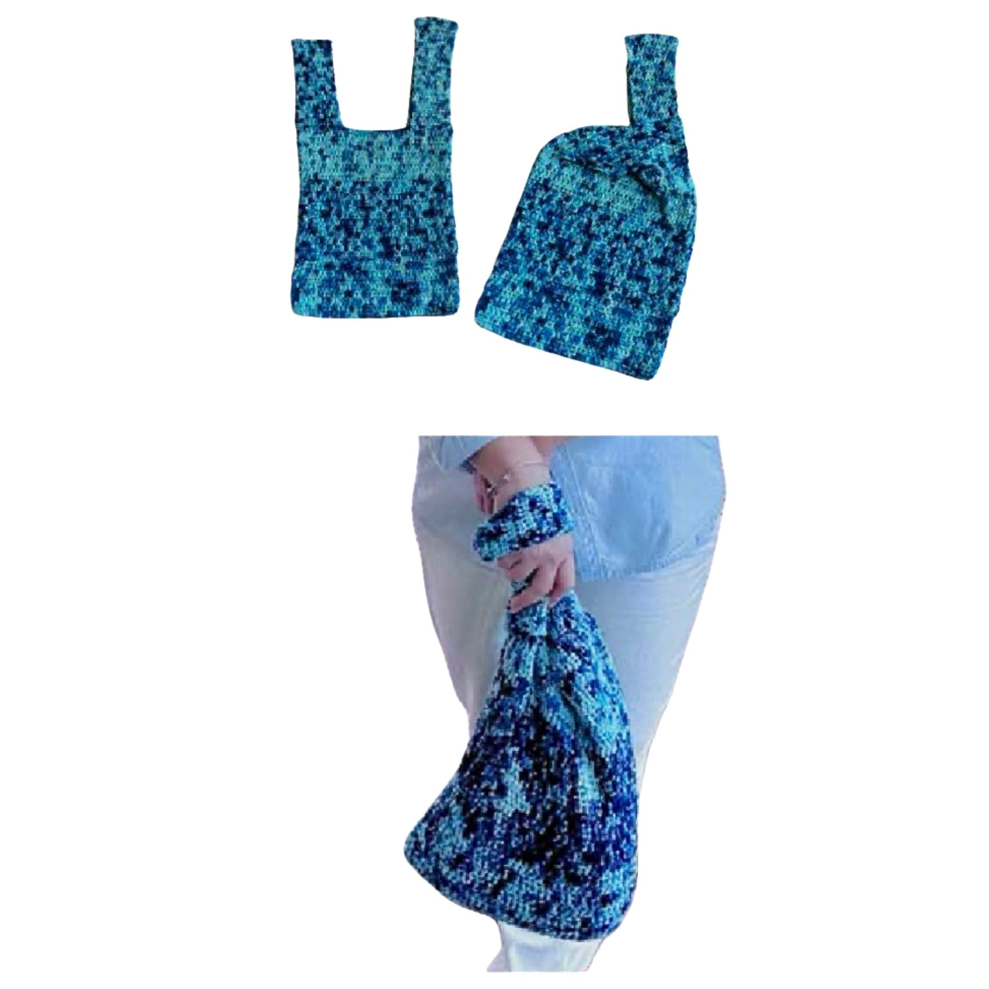 Japanese Knot Bag Crochet Pattern – Stylish, Sustainable, and Beginner-Friendly