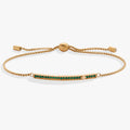 May Everyday Birthstone Pave Bolo Bracelet