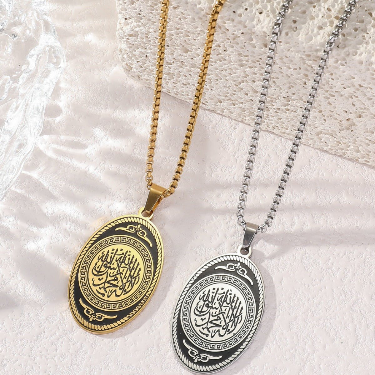 Personalized and versatile retro men's titanium steel necklace(MAC225)(WITH GIFT BOX)