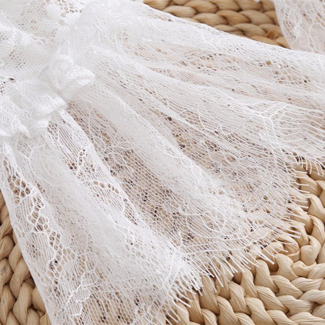 Pleated Lace Mesh Cuff Sleeves (MAC425)
