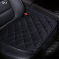 Plush Car Seat Covers Front Rear Full Set Choose Car Seat Cushion Car Memory Foam Heightening Seat Cushion Plush Seat Pad Protector Car Accessories  Lower Back Pain Relief Cushion Anti-Slip