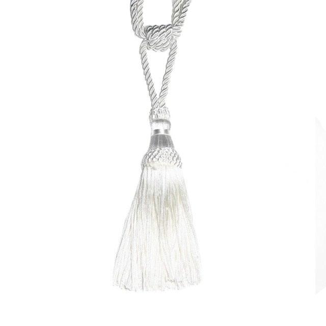 Polyester Tassel Curtain Tieback Handmade Hanging Tassels Fringe Curtains Holder Buckle Rope Decor Room Accessories European Style High-Grade Curtains Tieback Rope Tassel Holdbacks