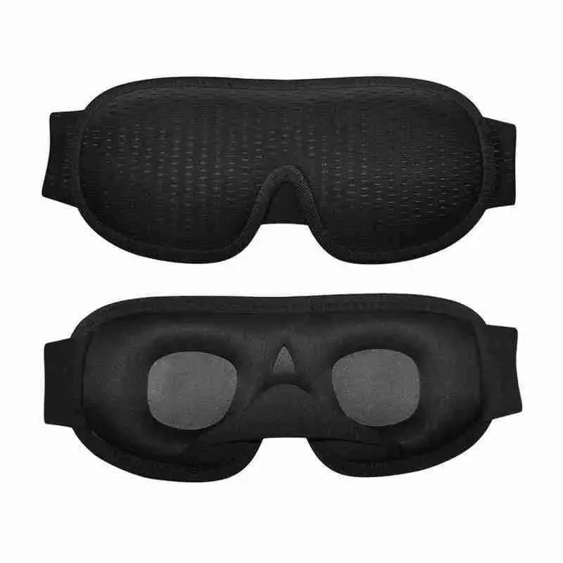 Portable Black Block Light Eye Soft Comfortable Eye Cover For Travel/Light Sleepers/Meditation Elastic Silk Sleep Eye Mask Adjustable Eye Patch