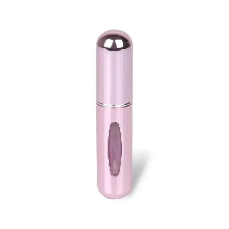Portable Mini Refillable Atomizer Bottle Lightweight Container For Cosmetics Mini Aluminum Empty Bottle For Traveling Cute Little Bottle For Ladies 5ml