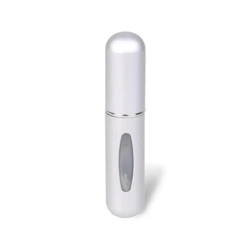 Portable Mini Refillable Atomizer Bottle Lightweight Container For Cosmetics Mini Aluminum Empty Bottle For Traveling Cute Little Bottle For Ladies 5ml
