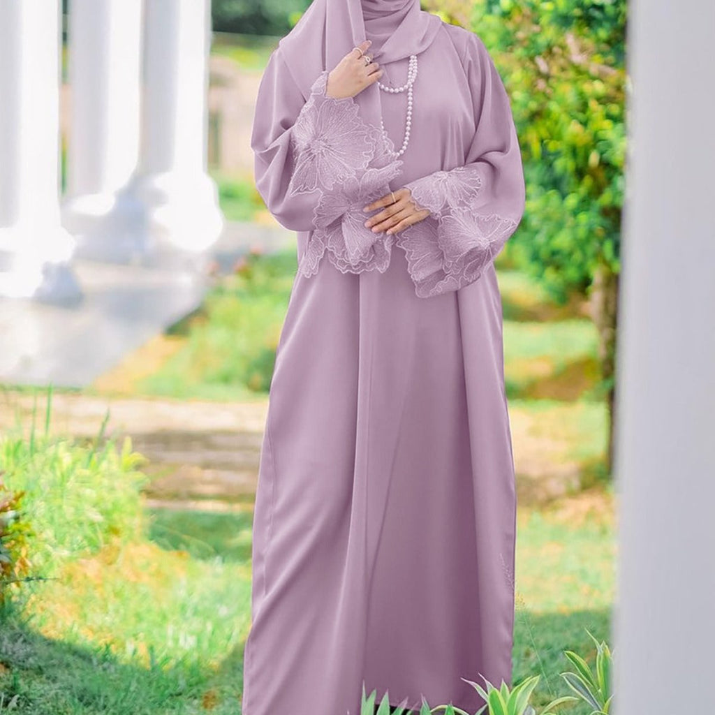 Prayer Abaya with Matching Hijab (MA396)