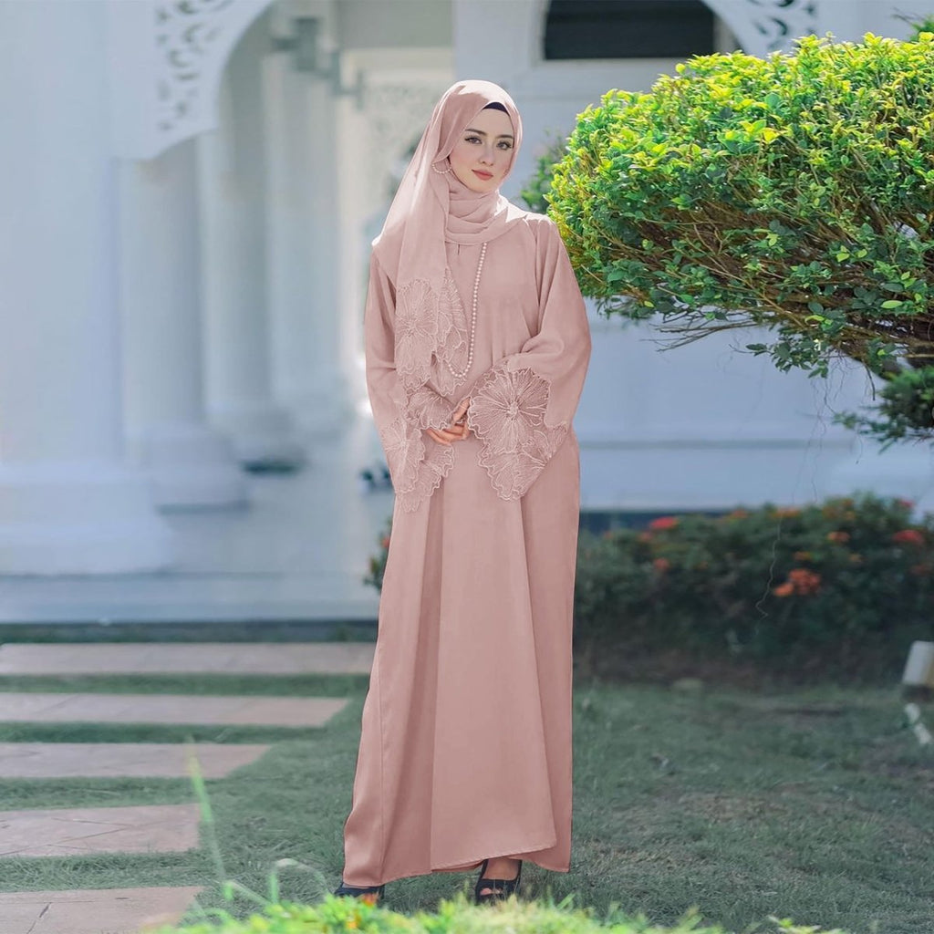 Prayer Abaya with Matching Hijab (MA396)
