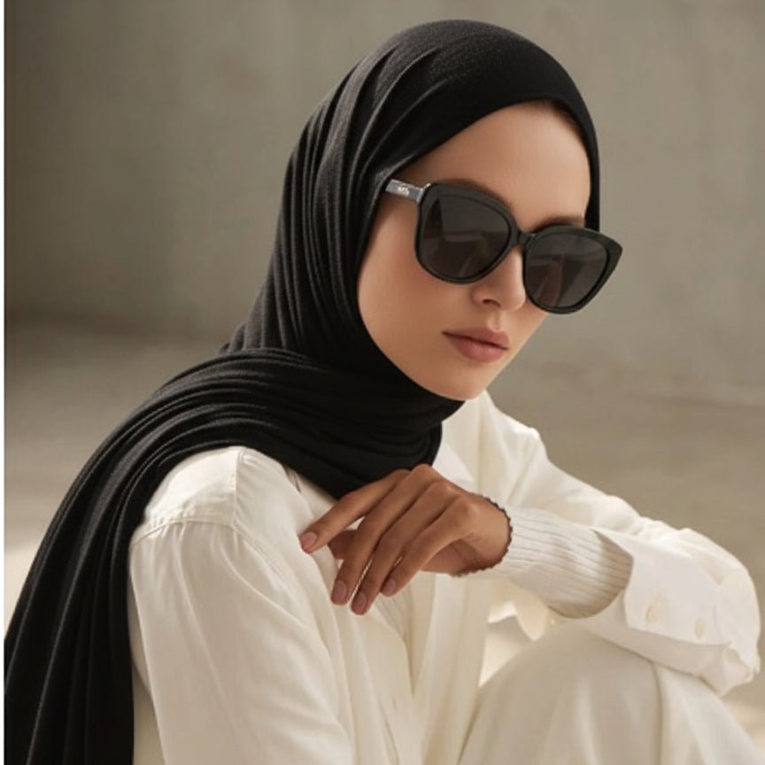 Premium Bamboo Jersey Hijab |  Natural Bamboo Hijab (MH195)