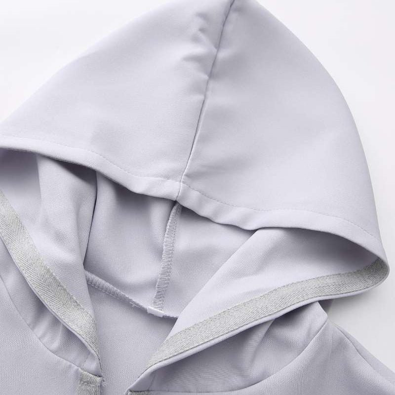 Premium Black Hooded Long Modest Muslim Robe Thobe for Men (MT029)