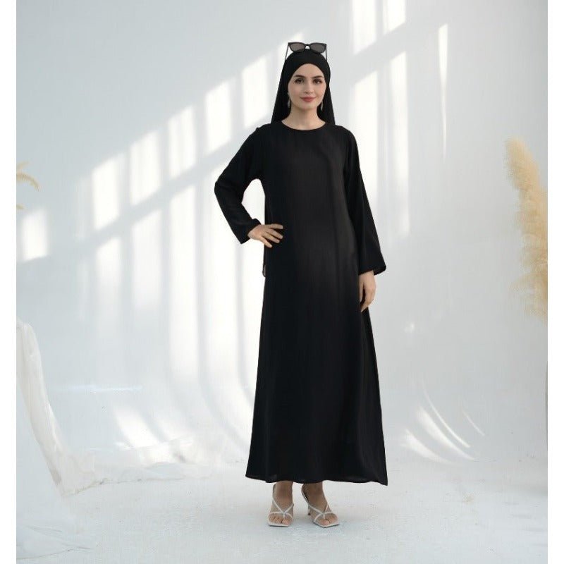Premium Chiffon 3-Piece Set Abaya(MOA231)