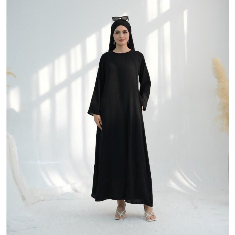 Premium Chiffon 3-Piece Set Abaya(MOA231)