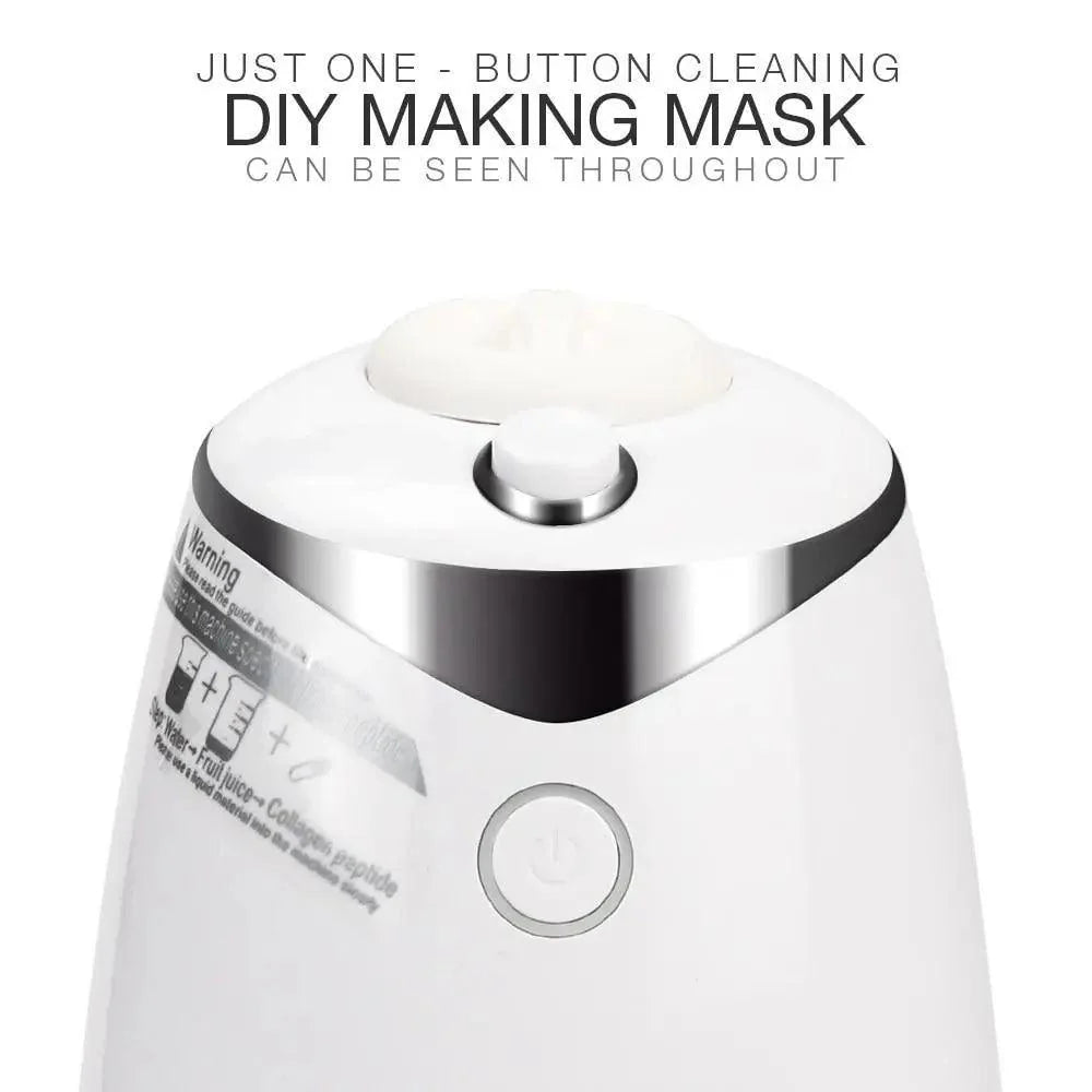 Premium Intelligent Facial Mask Maker for Collagen Fruit Vegetable Automatic Face Cream Making Facial Cream Maker Machine, Professional Facial Mask Machine Collagen Fruit Vegetable Automatic Facial Care Masks Maker Machine with Human Voice Reminder
