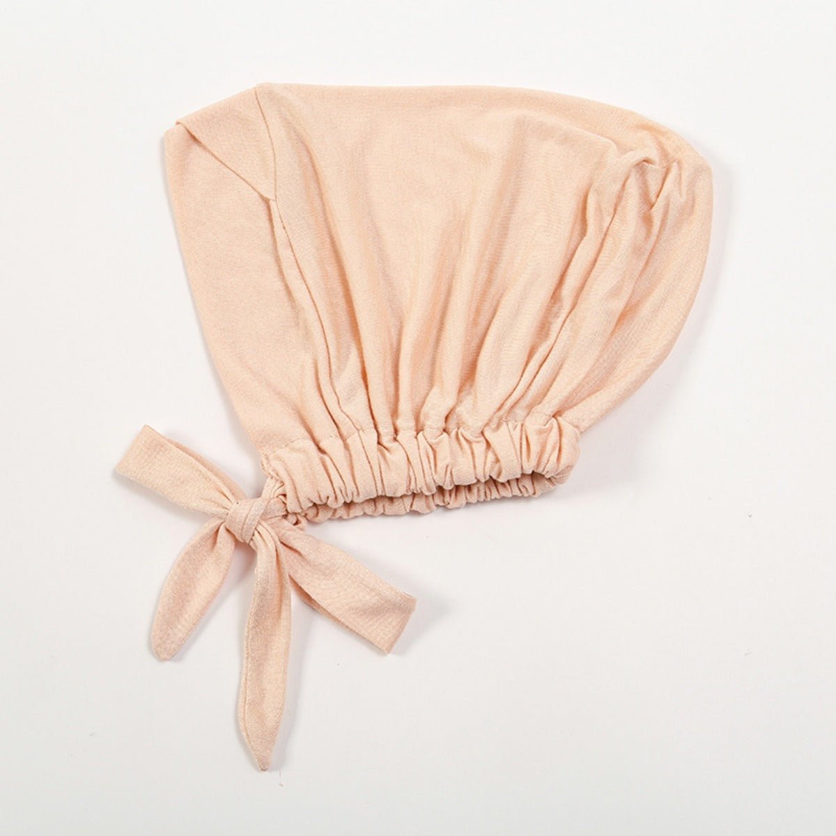 Premium Mercerized Cotton Cross-Strap Design Hijab Cap with Adjustable Brim (MH116)