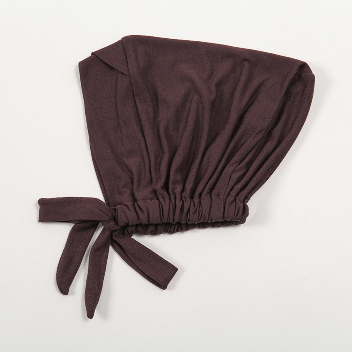 Premium Mercerized Cotton Cross-Strap Design Hijab Cap with Adjustable Brim (MH116)