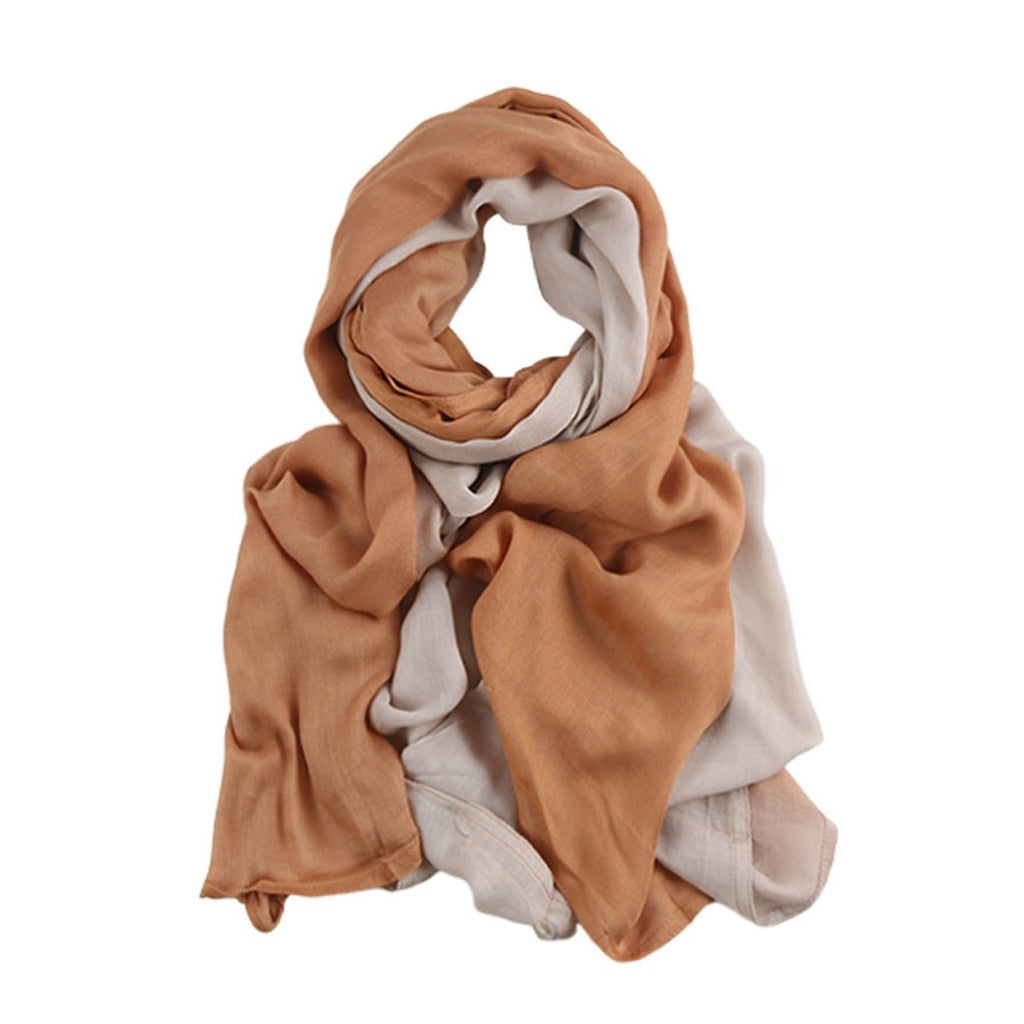 Premium Cotton Headscarves Gradient Hijab Collection(MH123)