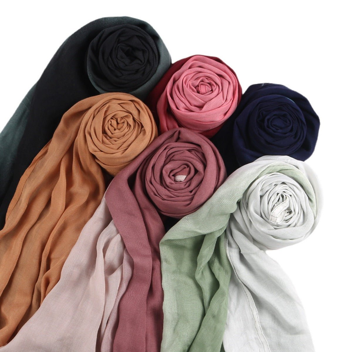 Premium Cotton Headscarves Gradient Hijab Collection(MH123)