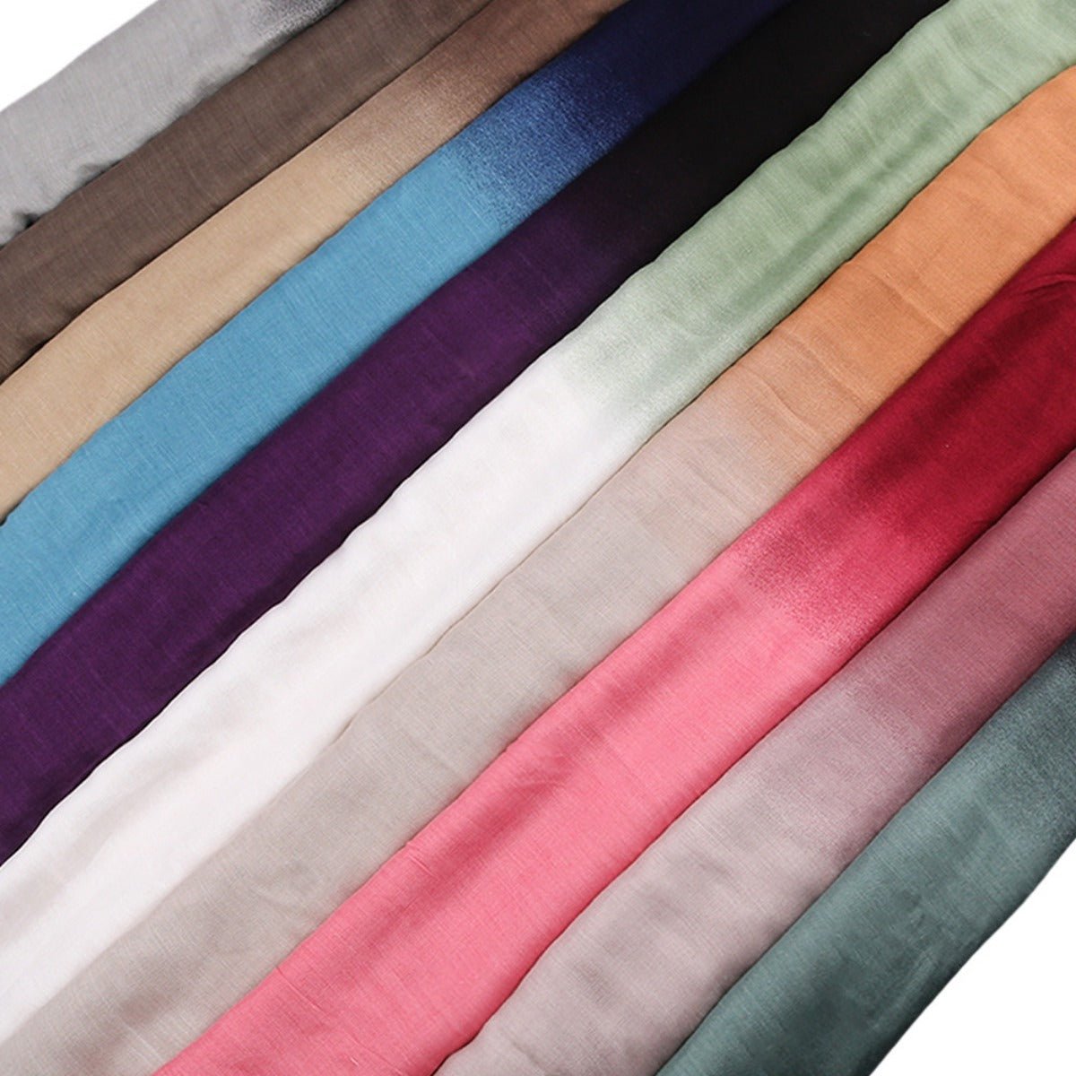 Premium Cotton Headscarves Gradient Hijab Collection(MH123)