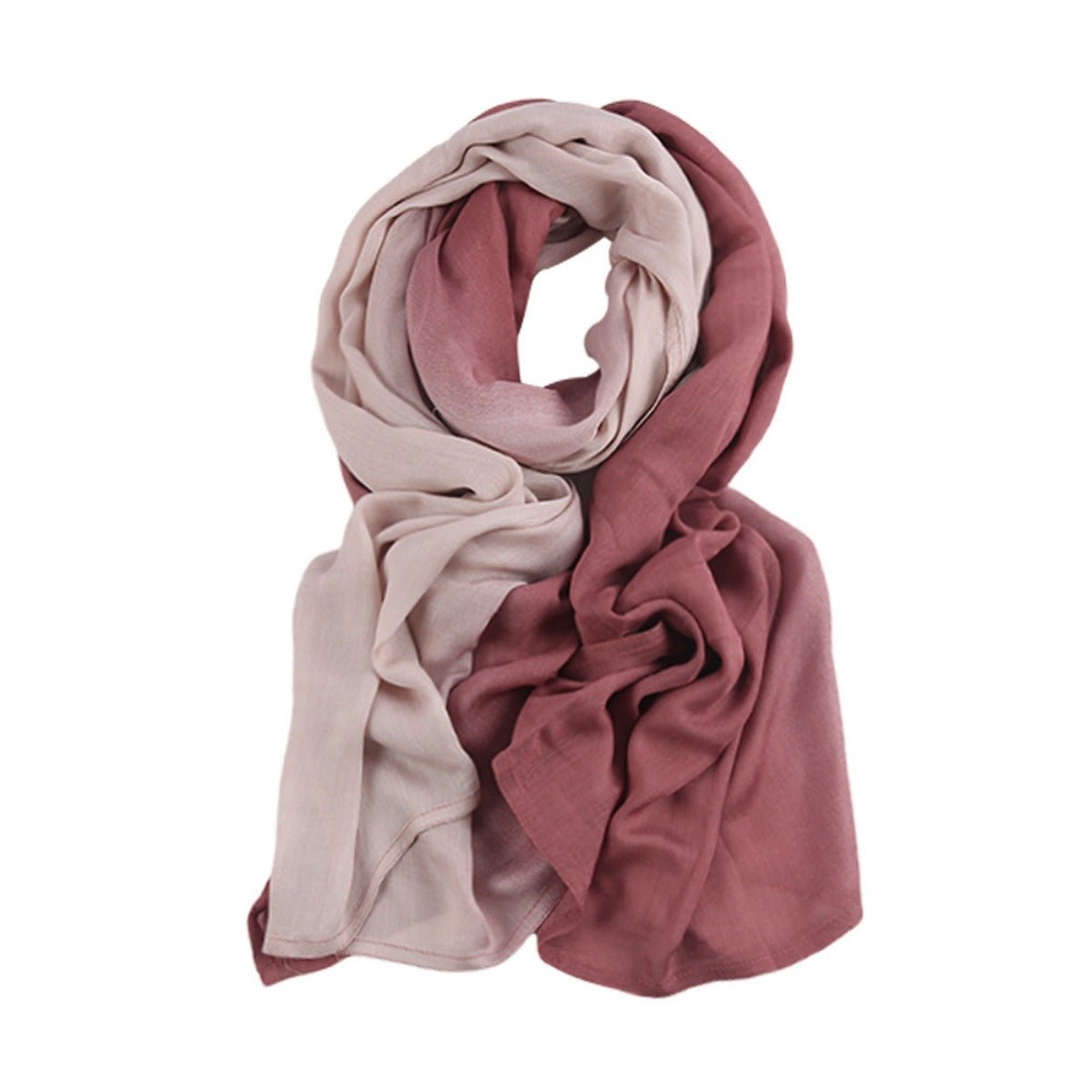 Premium Cotton Headscarves Gradient Hijab Collection(MH123)