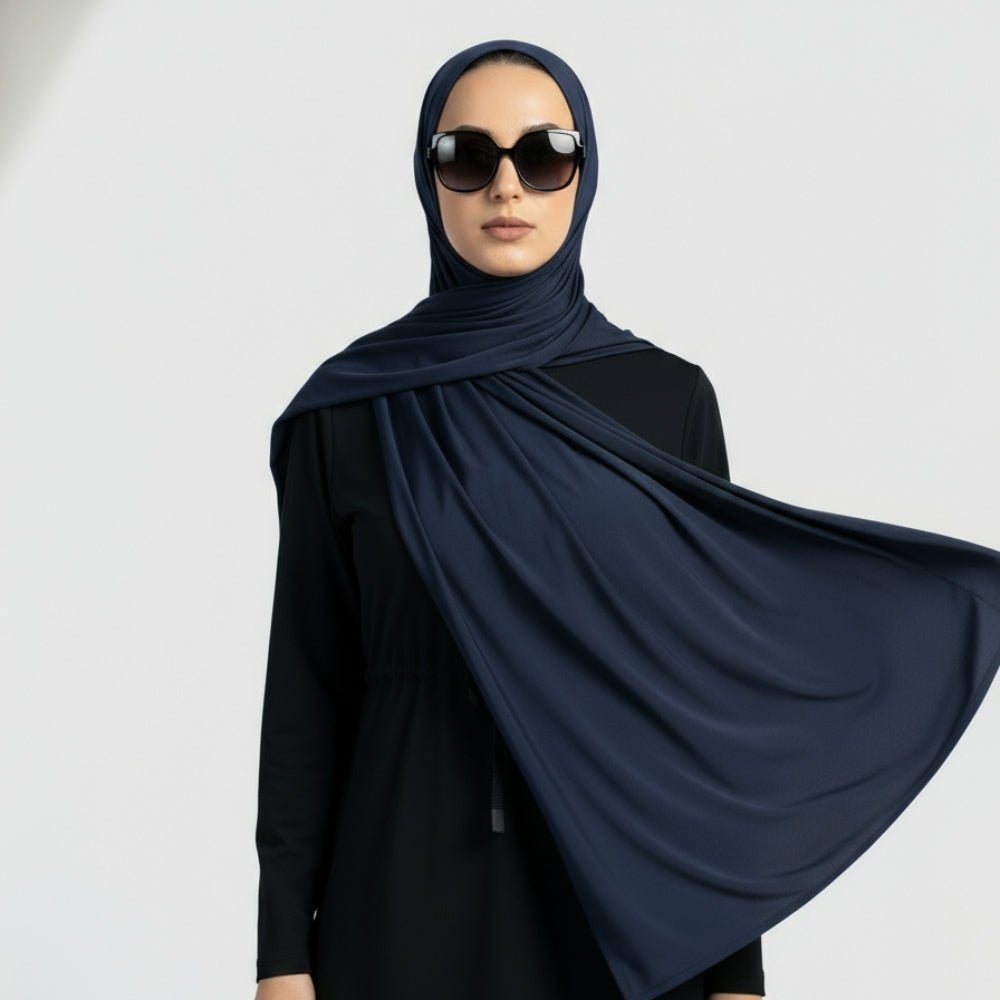 Premium Cooling Non-Slip Hijab |  Breathable Sports Hijab (MH196)