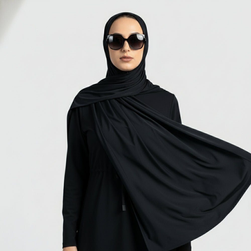 Premium Cooling Non-Slip Hijab |  Breathable Sports Hijab (MH196)