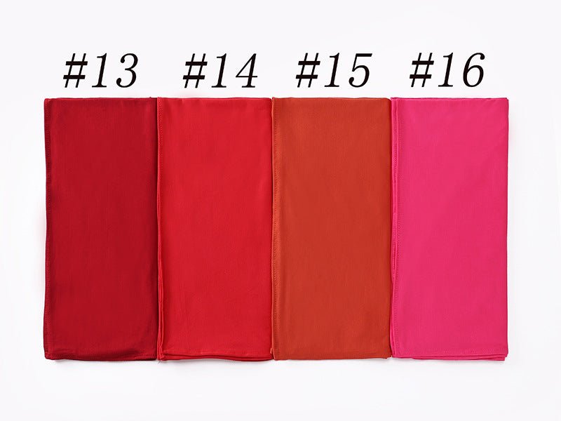 Premium Boho Style Large Mercerized Cotton Hijab (MH114）