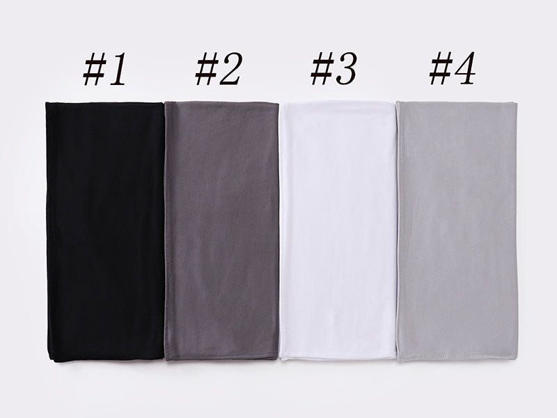 Premium Boho Style Large Mercerized Cotton Hijab (MH114）