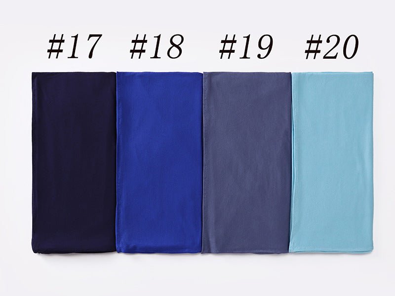 Premium Boho Style Large Mercerized Cotton Hijab (MH114）