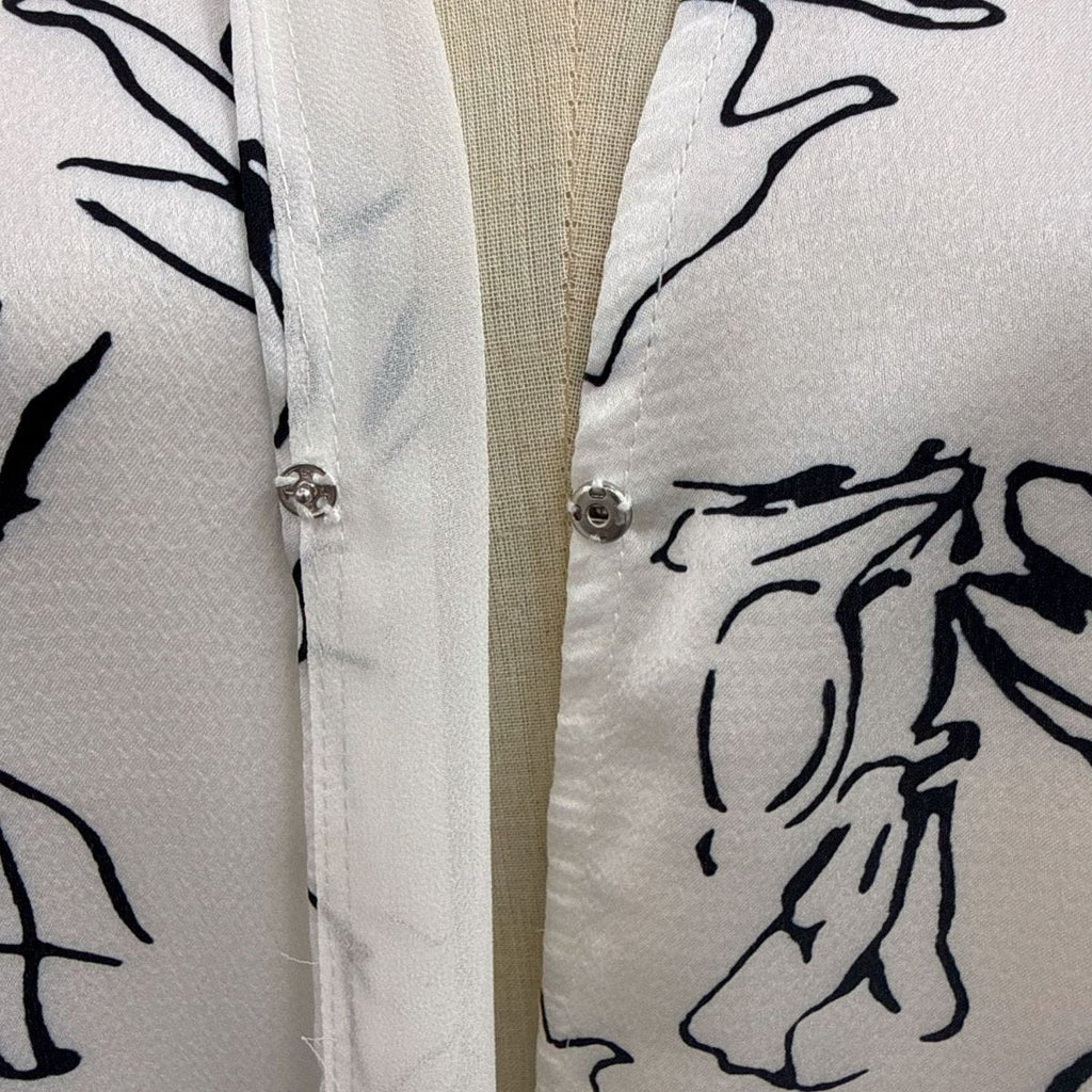 Printed Double-Layer Open Abaya & Hijab Set(MOA324)