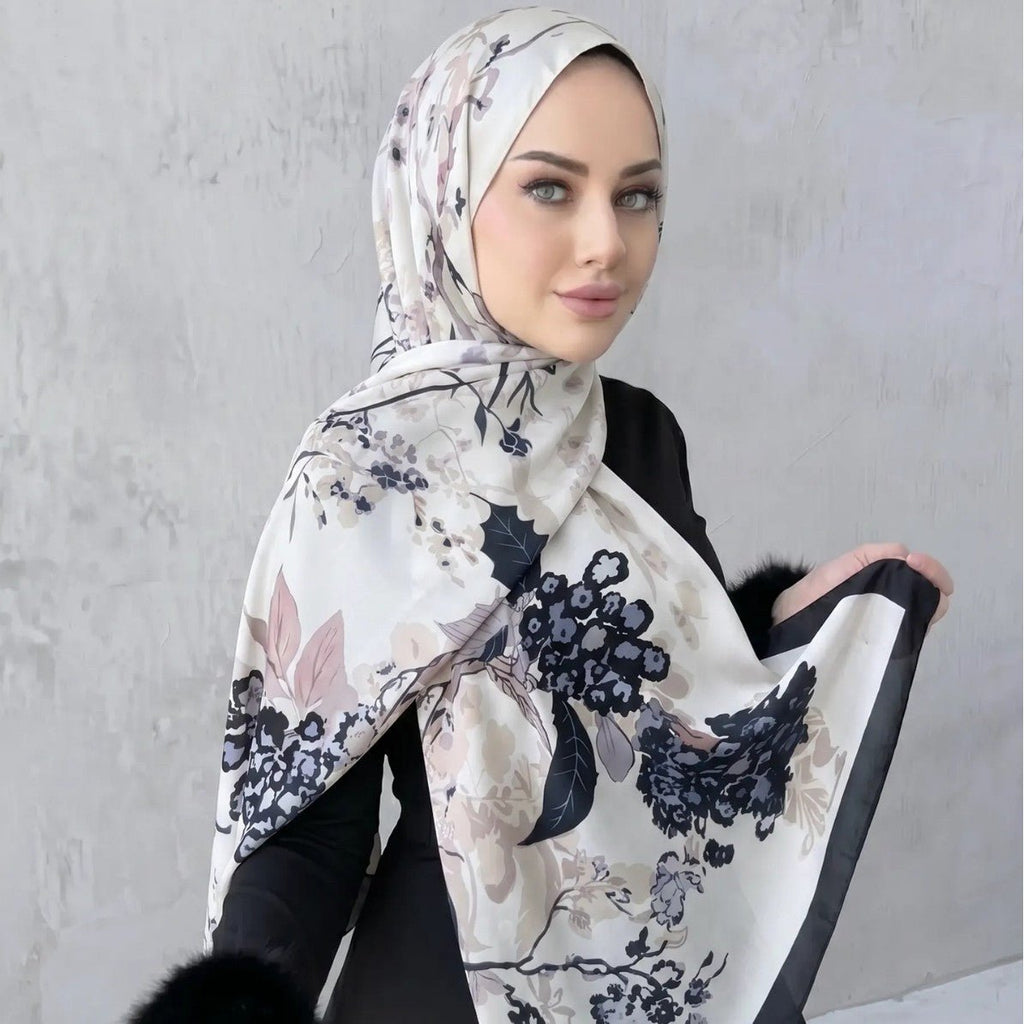 Printed Hijab Scarf(MH239)