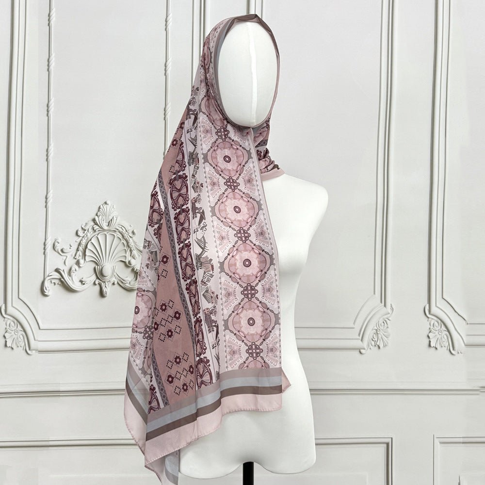Printed Hijab Scarf(MH239)