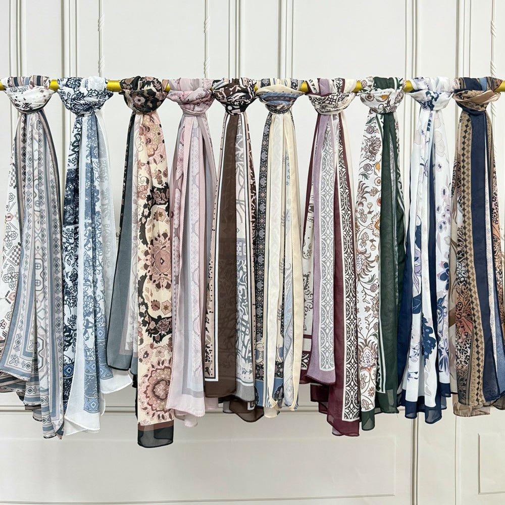 Printed Hijab Scarf(MH239)