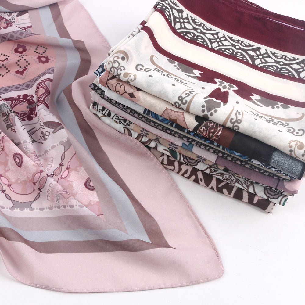Printed Hijab Scarf(MH239)