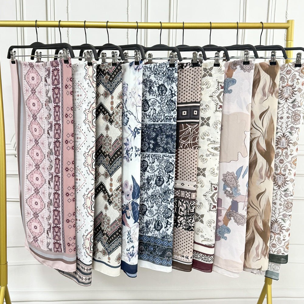 Printed Hijab Scarf(MH239)