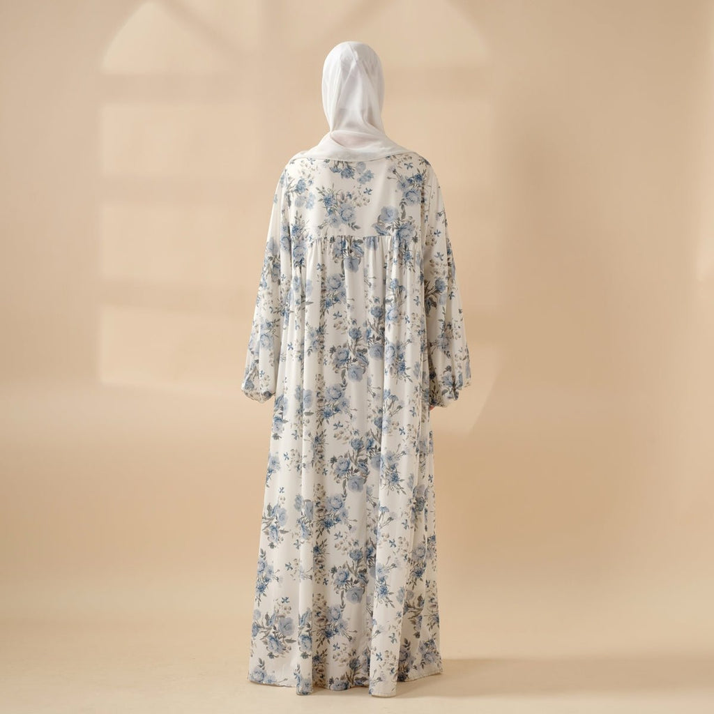 Printed Reversible Abaya (MA082)